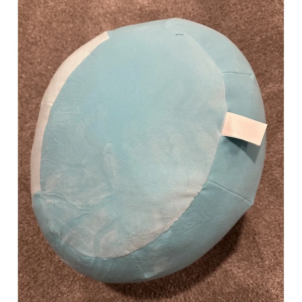 Squishmallows Tycho the Parakeet 16 Inch Blue Bird Plush with Latte Drink NWT